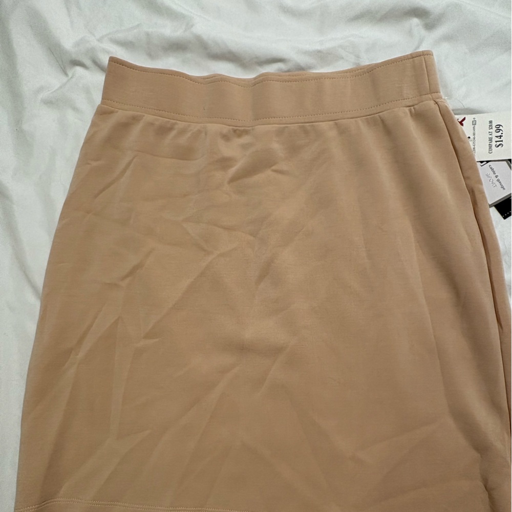 Cable & Gauge Tan Mini Sport Skirt